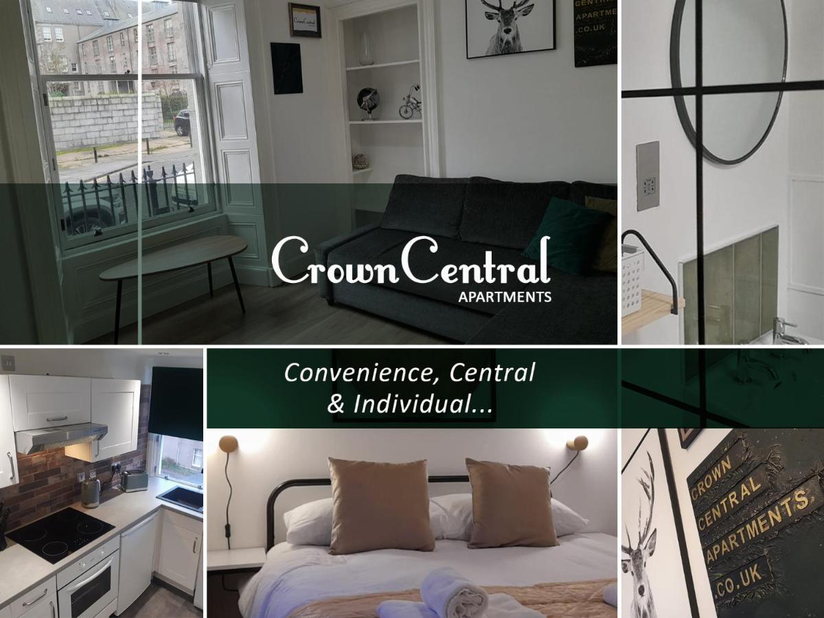 Crown Central Apartments Aberdeen Bagian luar foto